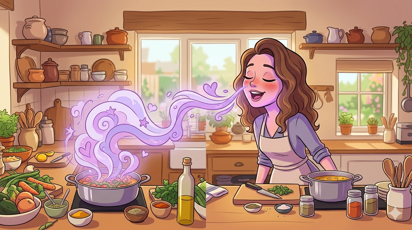 El amor es como cocinar a fuego lento y sin miedo